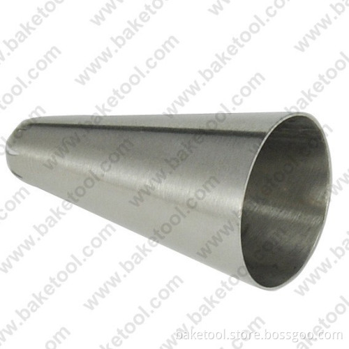 Stainless steel small cake decorating closed star nozzle #28
